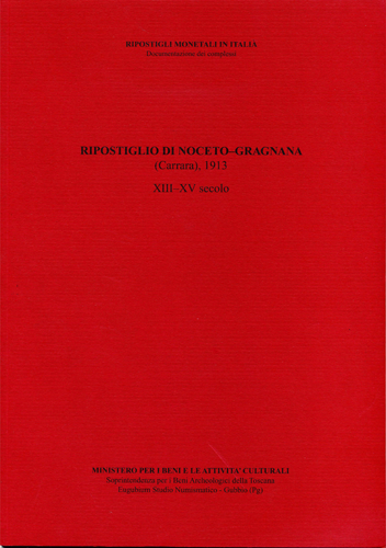 Ripostiglio di Noceto-Gragnana (Carrara), 1913, XIII-XIV sec.