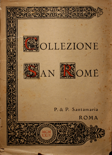 Collezione SAN ROME´ di monete di zecche italiane.