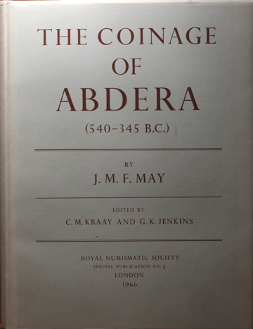 The coinage of Abdera (540-345 b. C.)