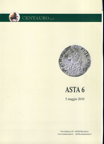 Asta 6. Offerta di una collezione di 515 monete e medaglie del Ducato D´Urbino. Altre monete e medaglie papali e di zecche italiane.