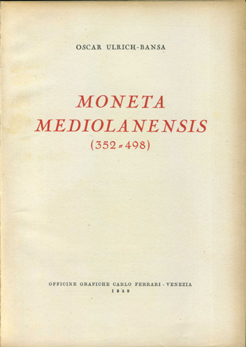 Moneta Mediolanensis (352-498)