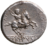 CREPUSIA. Pub. Crepusius (82 a. C.)